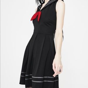 Sailor Goth Mini Dress